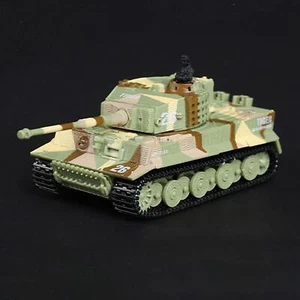 RC Assembled Tank 1/72 German Tiger RTR Mini Tank Turret Turn 360°Gift for Kids - Picture 1 of 6