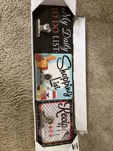 My Daily To Do List, Recipes, Shopping List Lot of 3 Pieces With Clips Preowned - Picture 1 of 5