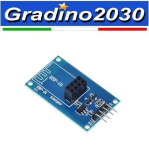 Modulo Adattatore Breakout ESP-01 WiFi Seriale 3.3V/5V per Progetti Arduino - Foto 1 di 1