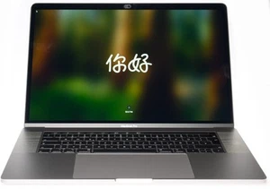 Apple MacBook Pro A1990 2018 15" Core i7-9750H 2.6GHz 6-Core 512GB/16GB QWERTZ - Afbeelding 1 van 6