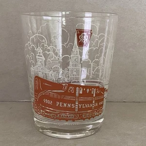 Pennsylvania Railroad 4902 Old Fashioned Rock 4 3/8" hohes Glas ~ fasst 14 Unzen - Bild 1 von 18
