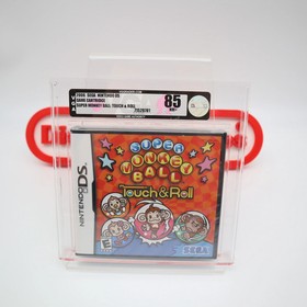 Nintendo DS SUPER MONKEY BALL: TOUCH & ROLL - VGA GRADED 85 NM+! NEW & Sealed!
