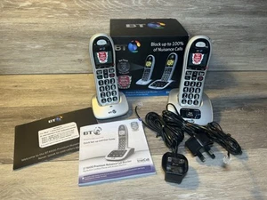 BT 4600 Twin Digital Cordless Phones With Advanced Call Blocking - Picture 1 of 10