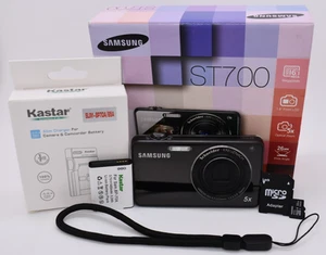 Cámara digital Samsung ST Series ST700 rara - doble vista - PROBADA FUNCIONANDO ✅ - Imagen 1 de 12