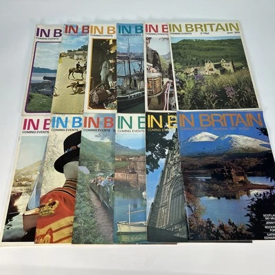 Coming Events in Britain Magazines 1970 Full Set Vol 25 No 1–12 - Image 1 of 4