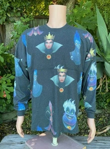 Disney Parks Villains Spirit Jersey Up To No Good Maleficent Evil Queen Medium - Picture 1 of 8