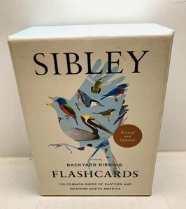 Sibley Backyard Birding Flashcards Revised and Updated Bird Watching - Foto 1 di 3