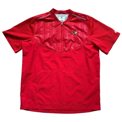 Majestic Authentic Louisville Cardinals Short Sleeve Training Shirt Youth XL - Image 1 of 4