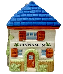 Vintage 1994 RSVP Plus Pro Ceramic House Cinnamon Spice House - Bild 1 von 9