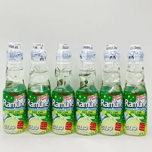 Sangaria Ramune - Melon Flavor 200mlx6bottle三佳麗彈珠汽水蜜瓜口味 - Bild 1 von 5