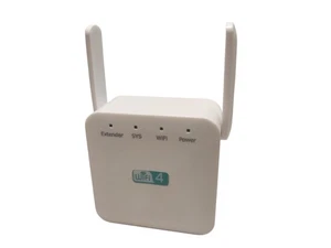 2.4G WiFi 4 Wireless WiFi Range Extender 300 Mbps Signal Booster To 2800 Sq.Ft - Picture 1 of 2