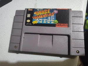 Space Invaders (Super Nintendo Entertainment System, 1997) SNES Authentic Cart - Picture 1 of 2