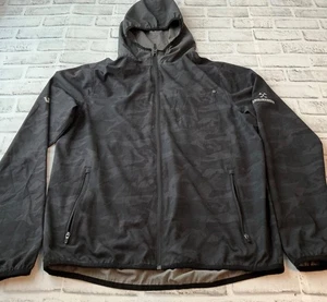 Vuori Jacket Small Zip Hoodie Gray Camo Troubadour Golf - Picture 1 of 6