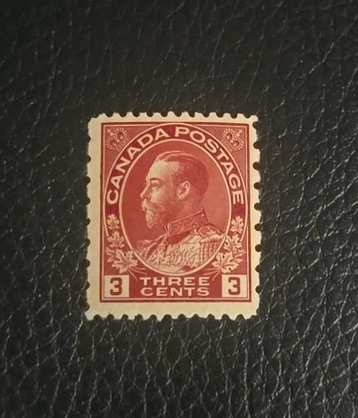Canada Scott 184 King George V Admirals Uniform 1931 F MNH Provisional Perf 12x8 - Image 1 of 1