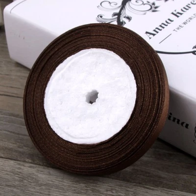 Rollos de cinta de 10 mm 25 yardas/rollos por 22 m para envolver paquetes de regalo fabricación de arco Foto 1 de 4