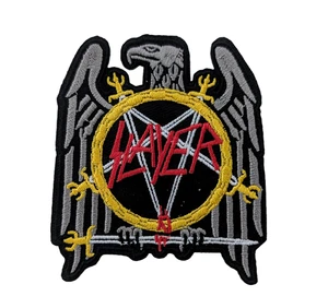 Slayer Patch, Slayer Iron On Embroidery Patch, Slayer Eagle Patch - Picture 1 of 1