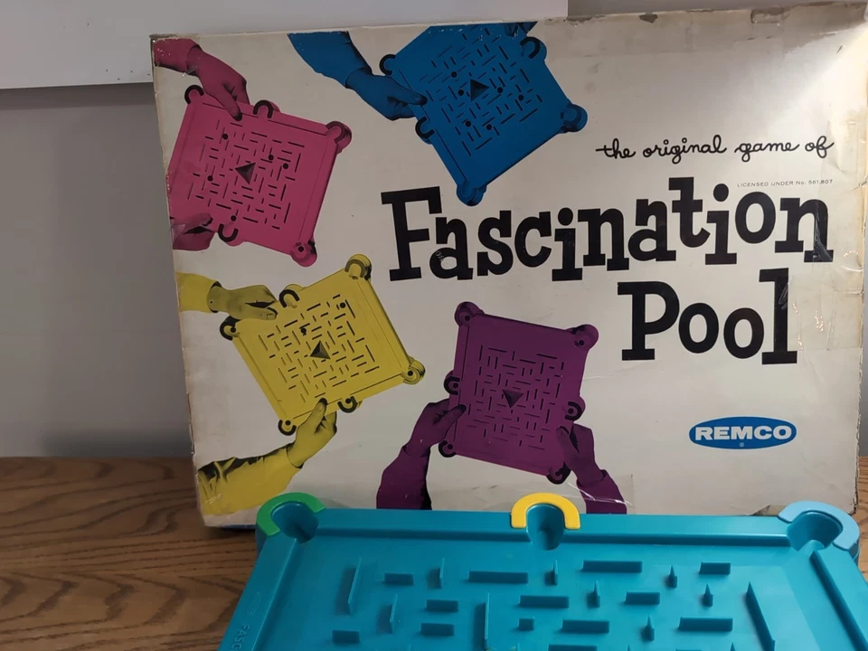 Juego Fascination Pool Remco 1962 De Colección #650 En Caja. Falta bola naranja. Funciona Foto 1 de 4