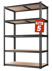 2020 Pfund Lagerregale 5 Ebenen Garagenregal Schwerlast 72 Zoll x 35,55 Zoll x 16 Zoll - Bild 1 von 34