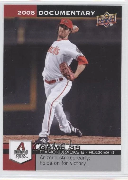 2008 Upper Deck Documentary Dan Haren #919 - Image 1 of 2