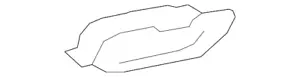 Genuine BMW Trim Exhaust System Right 511280 51-12-5-A5C-8E6 - Picture 1 of 2