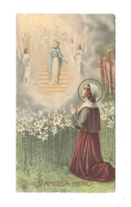 S. ANGELA MERICI CANICATTI' NB 6056 RICORDO SANTINO HOLY CARD IMAGE PIEUSE - Imagen 1 de 2