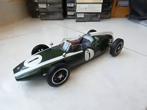 Cooper Climax T53 Jack Brabham #1 Gp Inghilterra 1959 1/18 Schuco F1 Formula 1 - Foto 1 di 7