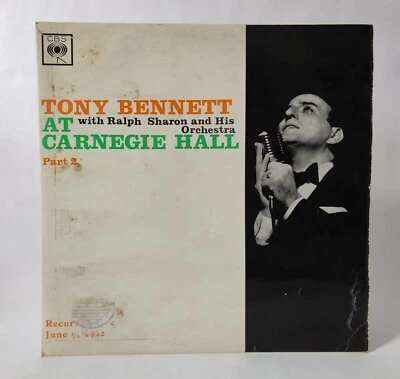 Tony Bennett - Tony Bennett À Carnegie Hall Partie 2 - Disque Vinyle De Musique - Image 1 of 4