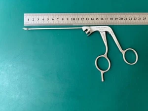 Karl Storz 28171BBN Silcut Punch, Jaws Angled 15deg Up, With Cleaning Port - Picture 1 of 11