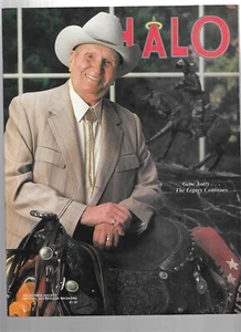 California Angels 1988 Halo Scorebook Magazine GENE AUTRY Cover Autry Museum - Picture 1 of 6