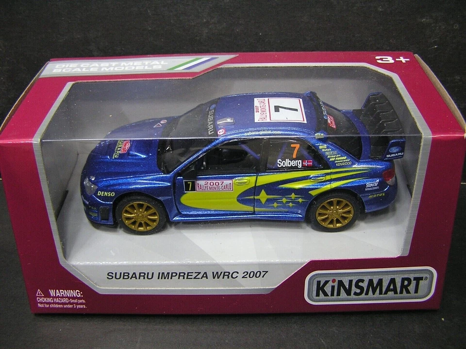 Coche fundido a presión Kinsmart 1:36 - Subaru Impreza WRC 2007 KT5328 Foto 1 de 1
