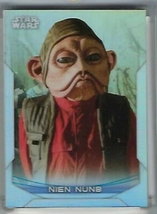2020 TOPPS CHROME PERSPECTIVES STAR WARS REFRACTOR #23-R NIEN NUNB - Picture 1 of 1