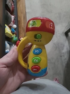 VTech Spin and Learn Color Flashlight, Yellow - Picture 1 of 6