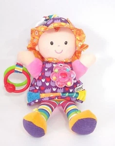 Lamaze Clip & Go My Friend Emily Plush Doll Rattle Crinkle Texture 2006 Sensory  - Picture 1 of 1