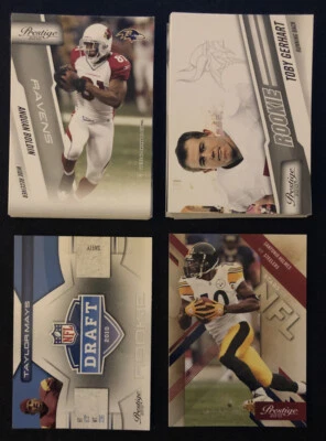 2010 Panini Prestige Football Cards Lot You Pick - Image 1 of 2