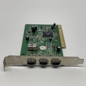 PCI Firewire Card MP6306 Controller 3 Port External 1 Port Internal VT6306 - Picture 1 of 4
