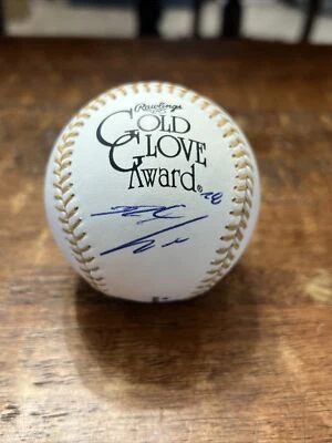 Nolan Arenado Signed Gold Glove Baseball PSA DNA Coa Cardinals Autographed - Image 1 of 4