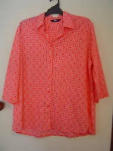 Quality Sue AS NEW!! SMART COOL SARA 3/4/sl SHIRT Plus size 20/22 - Picture 1 of 3