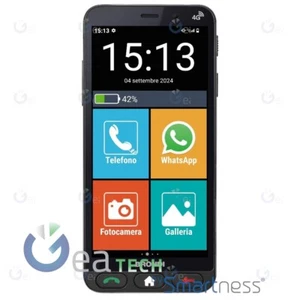 BRONDI AMICO VERO CELLULARE DISPLAY 5.7" HD IPS DUAL SIM TASTO SOS | NERO - Foto 1 di 3