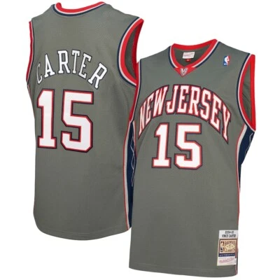 New Jersey Nets Vince Carter Mitchell & Ness Alternate 2004/05 Authentic Jersey - Image 1 of 4