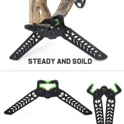 YLSIO Archery Bow Stand Compound Bow Bracket Jack Kick Stand Shooting Holder  - Image 1 of 4