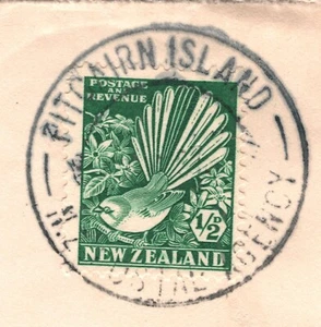NEW ZEALAND USED *PITCAIRN ISLAND* Cover NZ AGENCY CDS Maritime Mail BIRDS XC99 - Picture 1 of 18