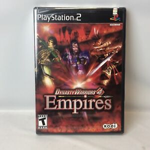 Dynasty Warriors 4: Empires (Sony PlayStation 2, 2004) PS2 — fabrycznie nowy zapieczętowany