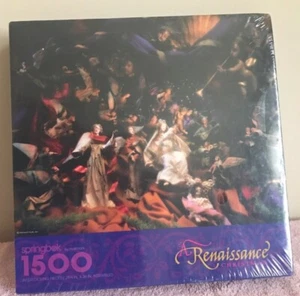 SPRINGBOK Jigsaw Puzzle 1500 Piece A Renaissance Christmas NEW  - Picture 1 of 3