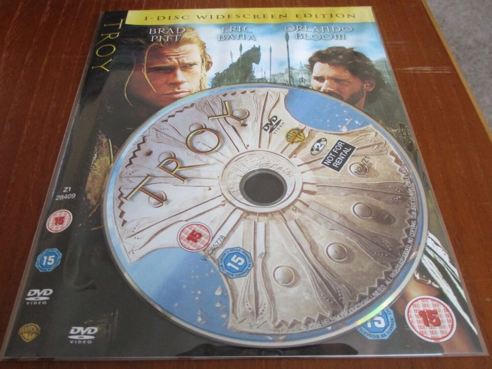 Troy  [2004] DVD.Brad Pitt,Eric Bana,Orlando Bloom,Wolfgang Petersen[Dir] - Image 1 of 1