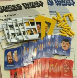 Board Game Parts: GUESS WHO, Pressman, 1987, replacement pieces - Picture 1 of 53