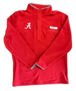 Columbia CLG Alabama Crimson Tide Harborside PFG Men Pullover - Medium MSRP $75 - Picture 1 of 7