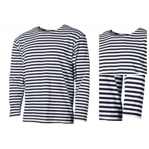 Russ. Marine Shirt langarm Sommer Militär Sommershirt Streifenshirt Herren NEU - Bild 1 von 22