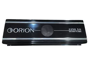 ORION 2250 SX 2250SX Old School Nero Ventola di Raffreddamento Sindone Lavello USA (NO AMPLIFICATORE) - Foto 1 di 12