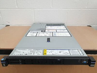 IBM x3550 M5 1U Server Xeon E5-2620 v3 6 Core 64GB RAM 2x 300GB 10K SAS M5210 - Image 1 of 4