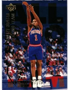 1994-1995 OBERDECK # 10 - LINDSEY HUNTER - DETROIT KOLBEN - Bild 1 von 2